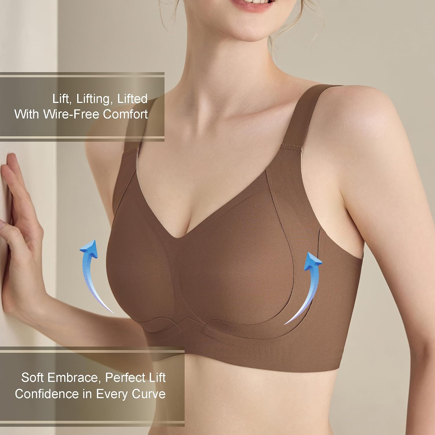 Seamless wire-free sports bra set - Image 2