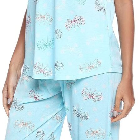 Cotton short-sleeve pajama set