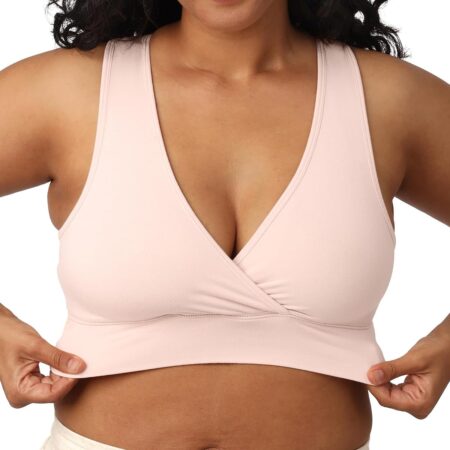 Crisscross nursing bra