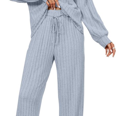 Long-Sleeve Loungewear/Pajama Set